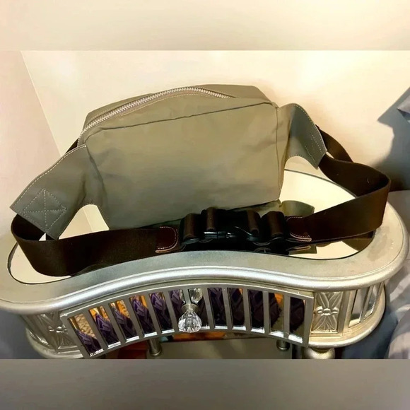 Gently Used KATHARINE HAMNETT LONDON Taupe Body Bag - Picture 2 of 7